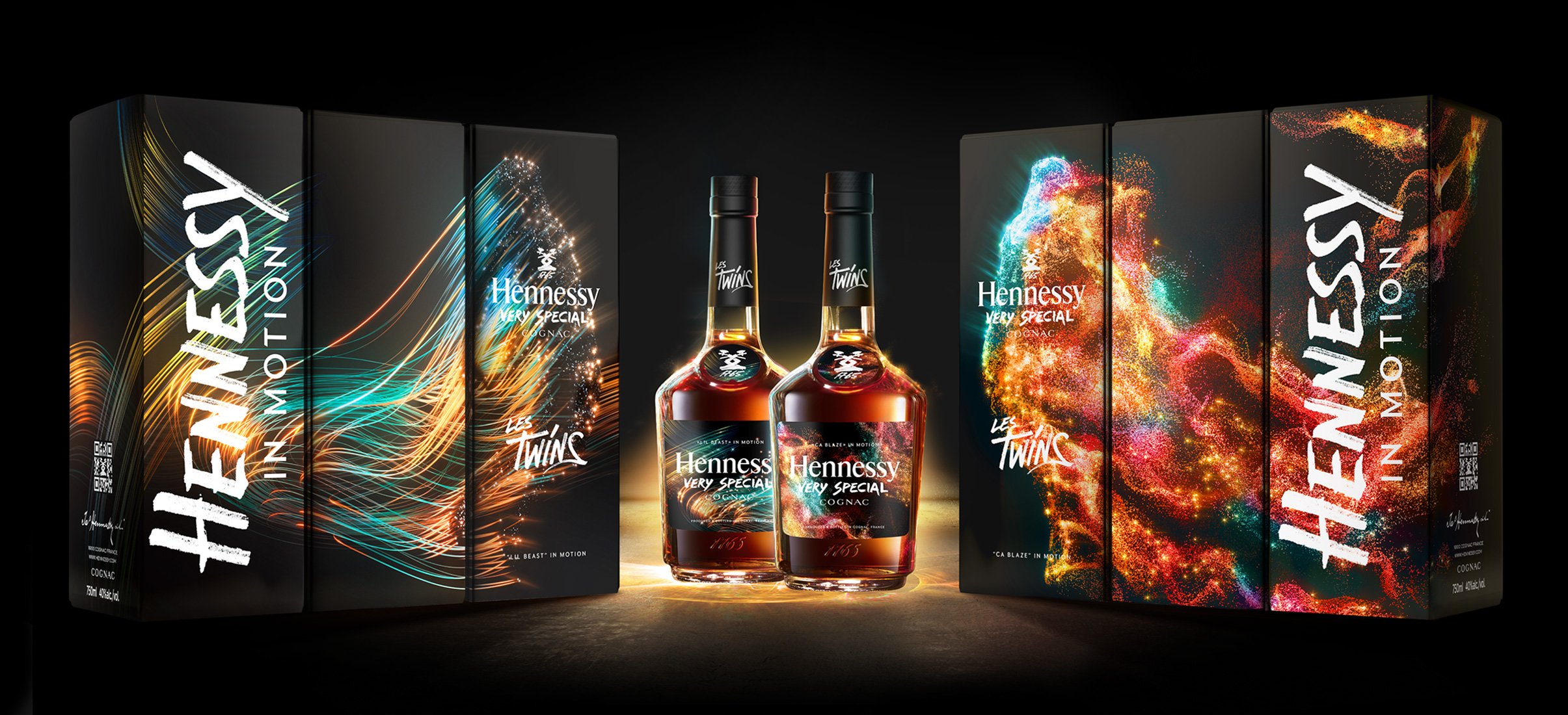 Hennessy V.S. Les Twins Cognac - Duo